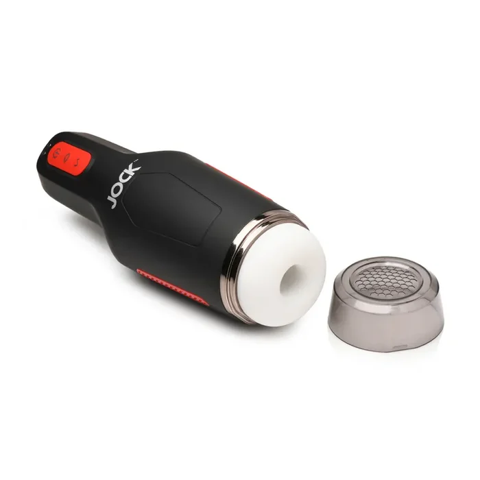 Saugen und Vibrieren Masturbator – 15X – Schwarz