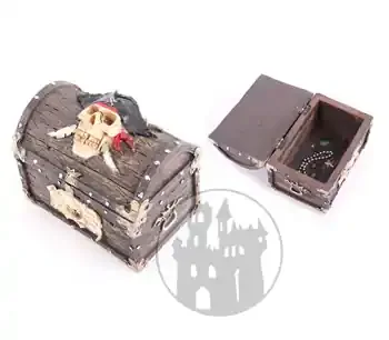 Schatztruhe Piratentotenkopf
