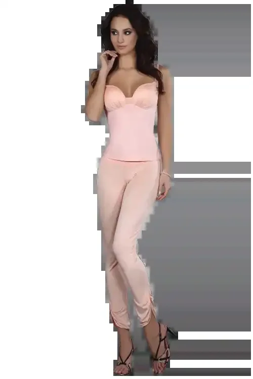 Schlafanzug – Rasine mit Soft-Cups in rosa