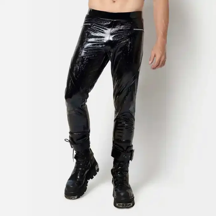 Schwarze Fetish-Leggins