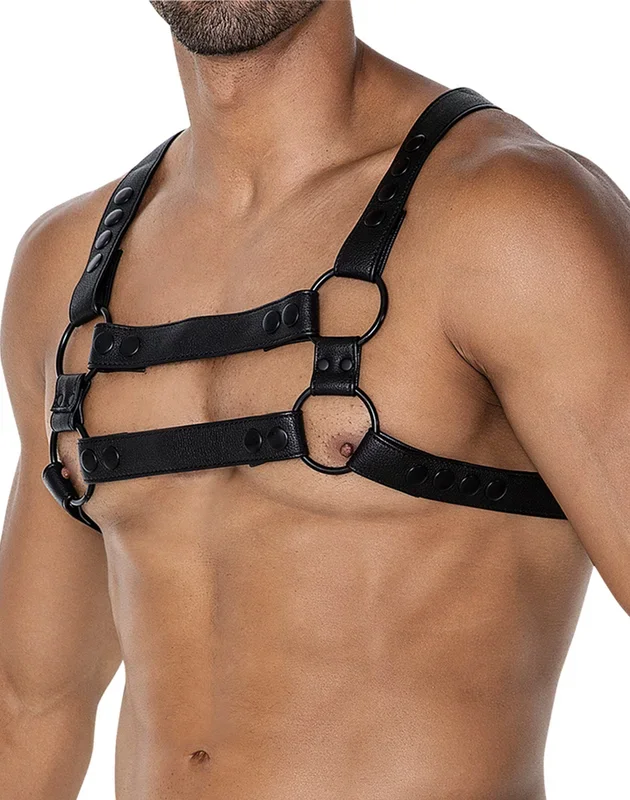 Schwarzer 4-Wege-Harness