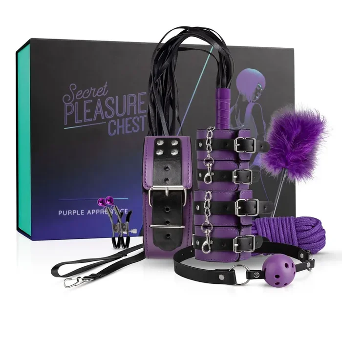 Secret Pleasure Chest X Bedroom fantasies – Kiste für geheime Vergnügen – Lila Lehrling