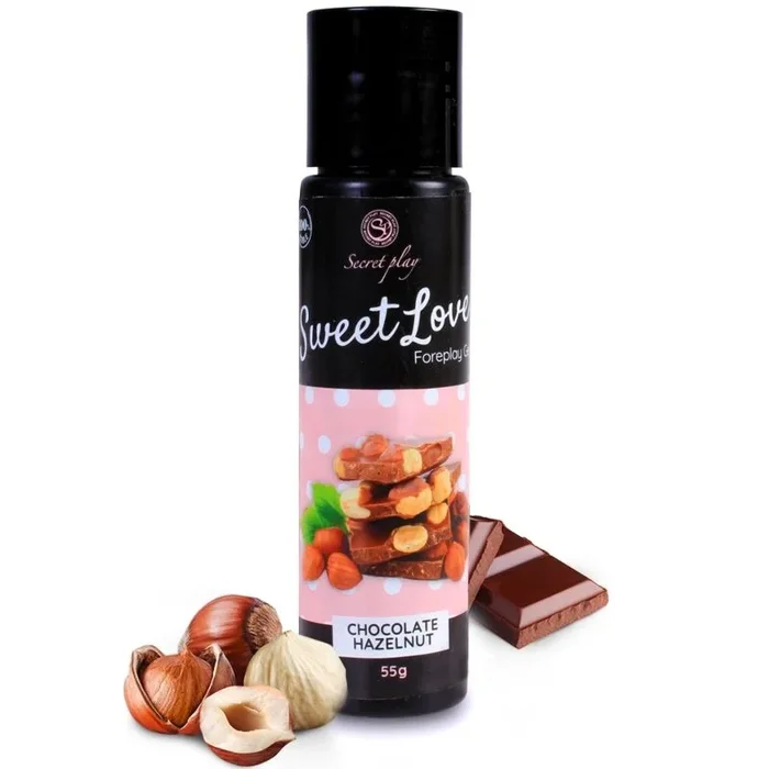 SECRETPLAY GEL SWEET LOVE SCHOKOLADE MIT HAZELNUT 60 ML