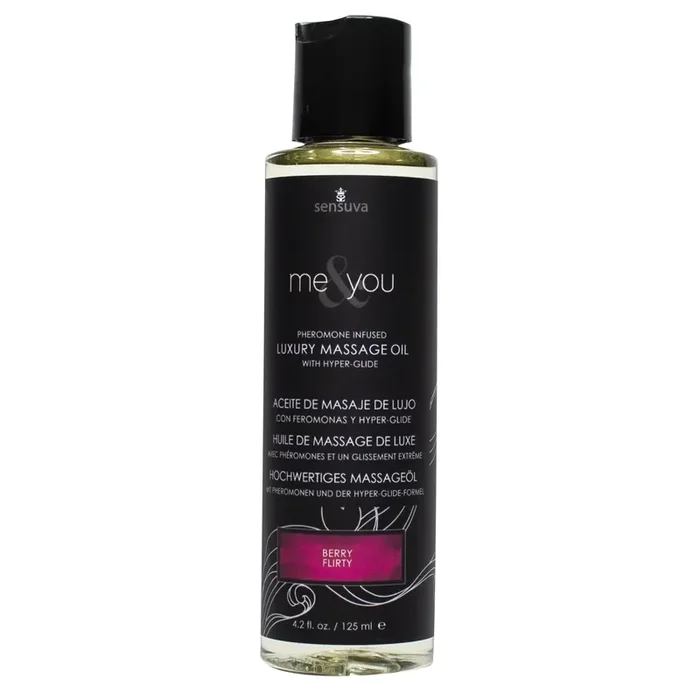 Sensuva – Me & You Berry Flirty Massage Oil 125 ml