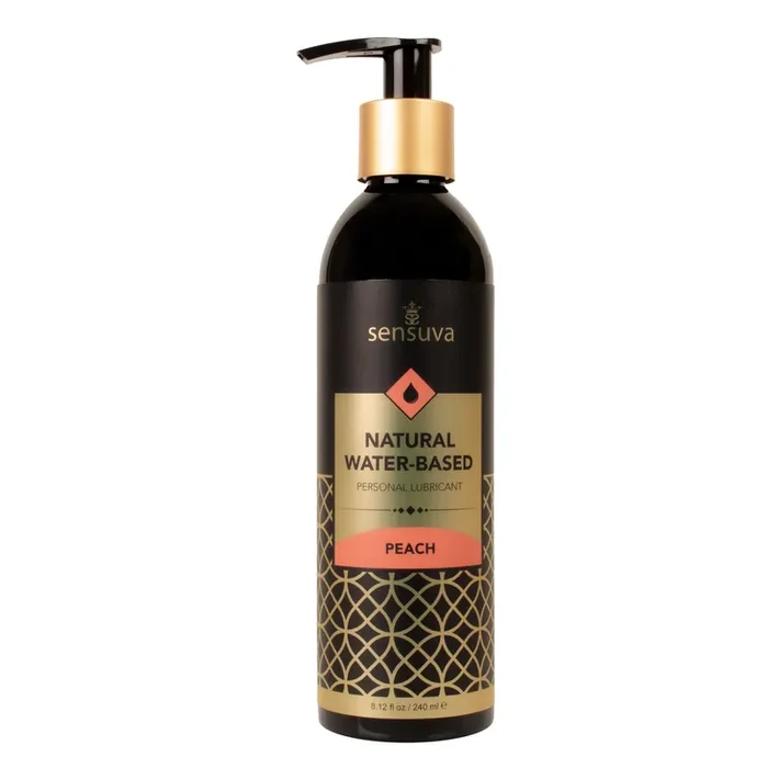 Sensuva – Natural Water-Based Personal Lubricant Peach 240 m