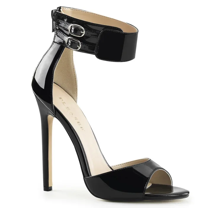 Sexy-19 (High Heel Größe: 7 – Gr. 37, High Heel Farbe: Schwarz)