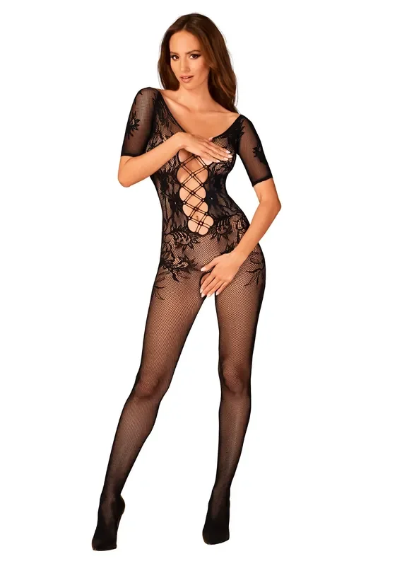 Sexy Bodystrumpf – Schwarz