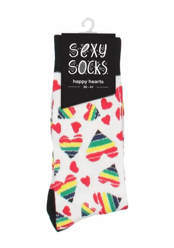 Sexy Socken – Glückliche Herzen