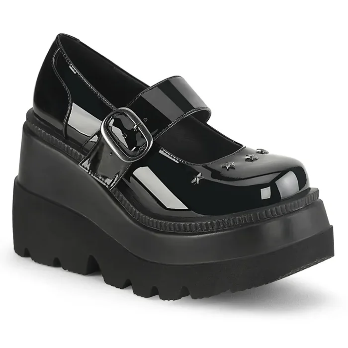 Shaker-23 (High Heel Größe 6 – Gr. 36, High Heel Farbe Schwarz)