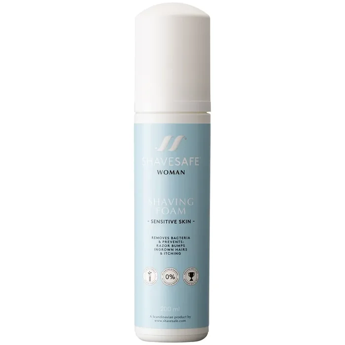 ShaveSafe Intimrasierschaum für Rote Beulen 200 ml