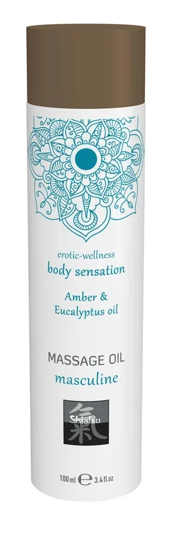SHIATSU Massageöl – Amber & Eukalyptus 100 ml