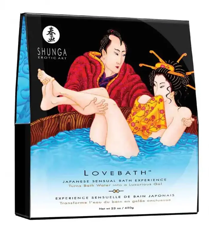 Shunga – LOVEBATH Badekristalle – Ocean Temptations 650 g