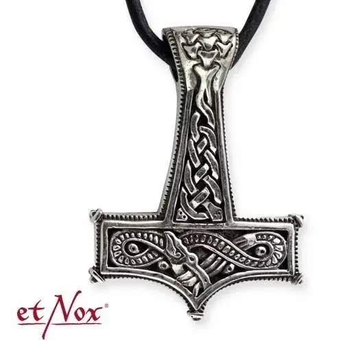Silberanhänger ‘Celtic Thor‘s Hammer‘