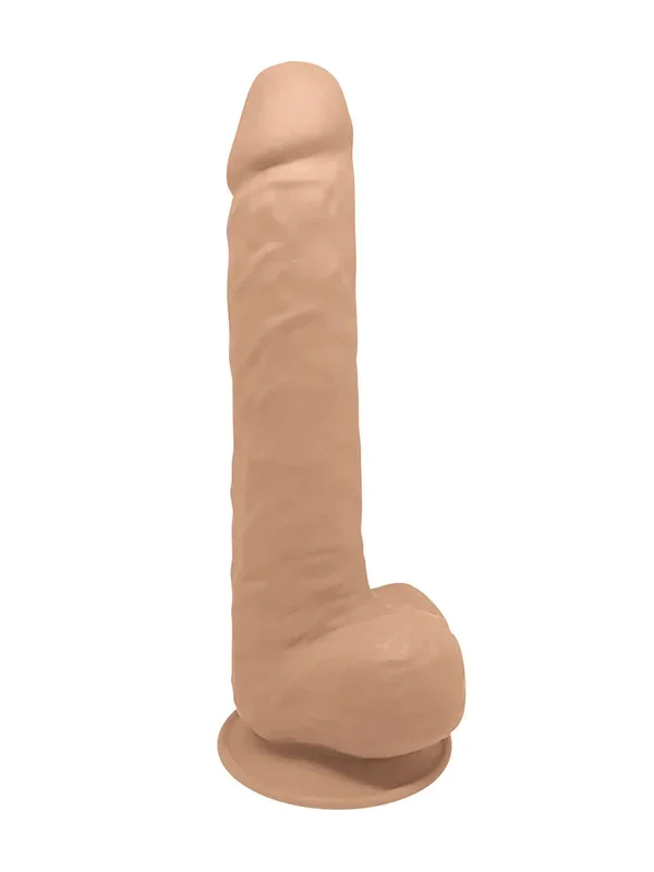 Silexd Premium 15“ Model 1: Dildo, hautfarben hell
