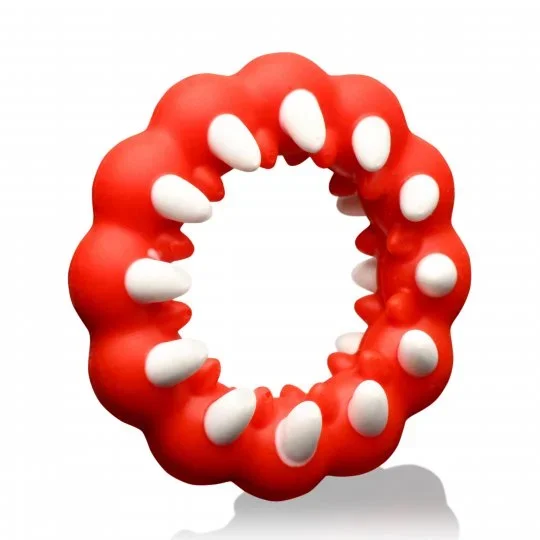 Silikon Cock-Ring Fangzähne