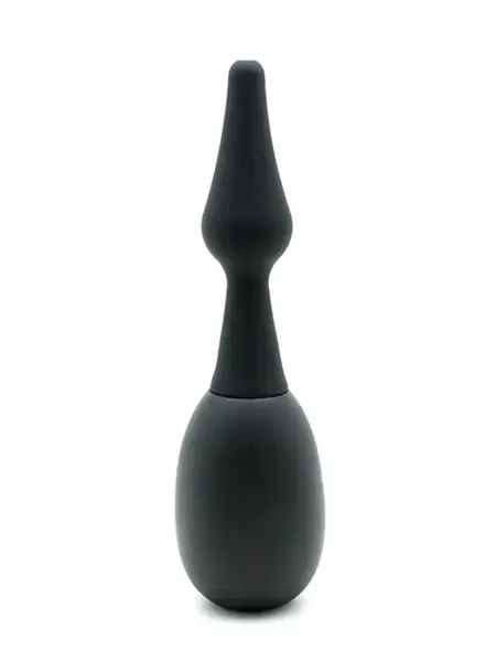 Silikon-Intimdusche glatt, schwarz