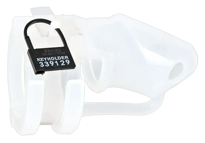 Silikon Penis-/Keuschheitskäfig mit Hodenring für verschiedene Größen You2Toys Transparent