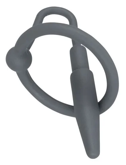 Silikon Penisplug mit Eichelring