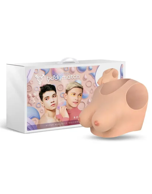 Silikon-Top mit realistischen Brüsten – Nude