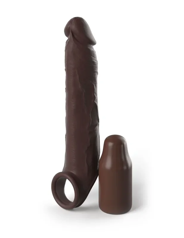Silikon-X-tension mit Riemen – Braun