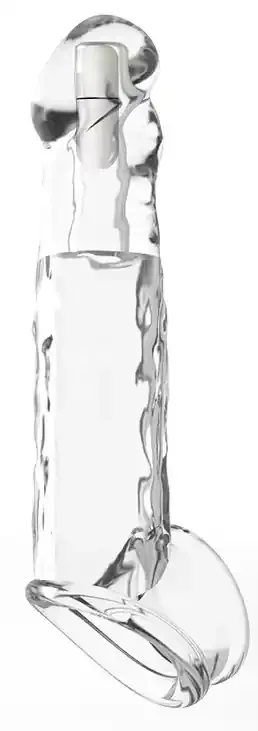 Silyvizz 16 x 4 cm Vibrierende Penismanschette Transparent