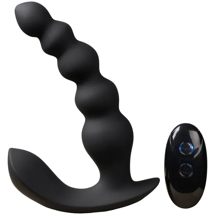 Sinful Beaded Vibrierender Analplug mit Fernbedienung 17 cm