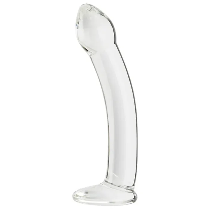 Sinful Curvy Transparenter Glasdildo 16 cm