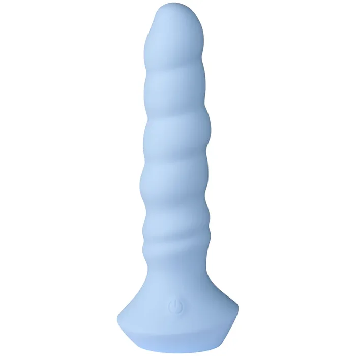 Sinful Dancing Beads Wiederaufladbarer Dildo-Vibrator Hellblau