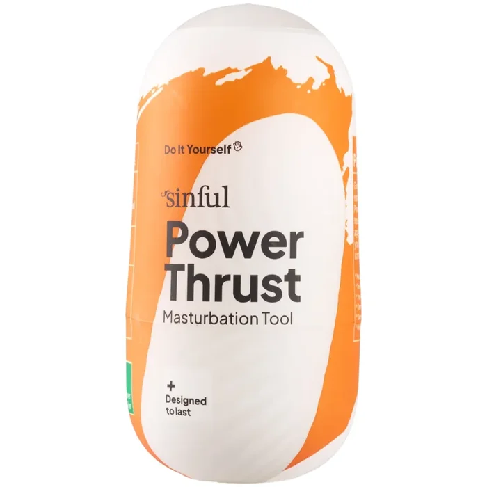 Sinful Power Thrust Masturbation Tool Stroker