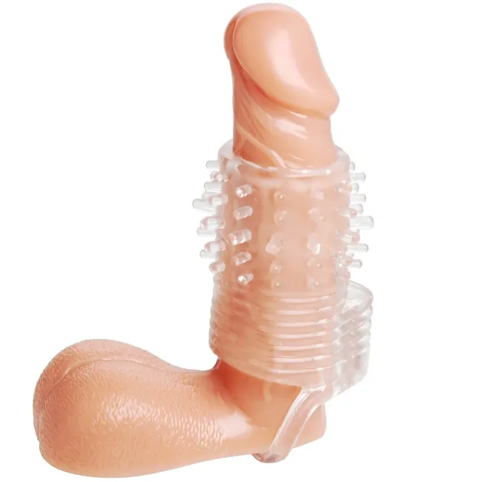 Size Matters Clear Sensations Vibrierender Penis-Sleeve 9,5 cm