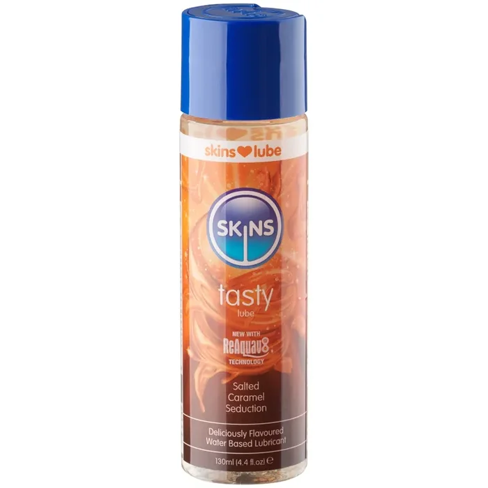 Skins Tasty Salted Caramel Seduction Gleitgel auf Wasserbasis 130 ml