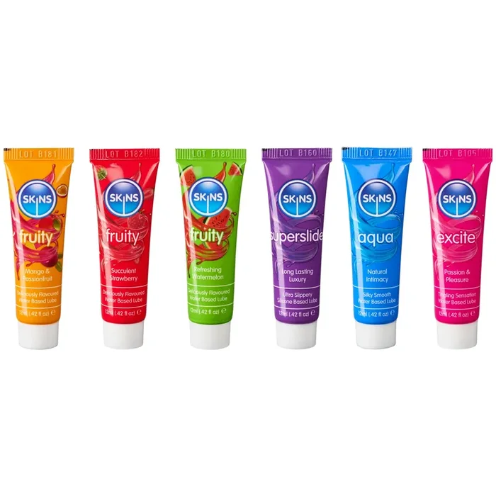 Skins Vital Lubes & Fruity Tubes 6 x 12 ml