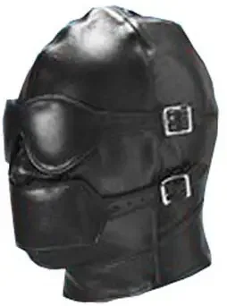 SM-Kopfhaube mit Knebel und Maske