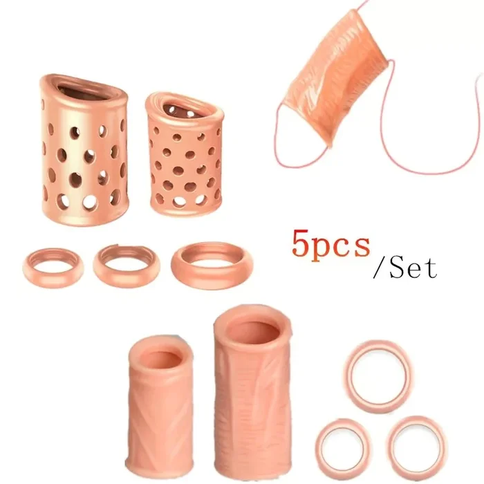 Soft Silicone Penis Sleeve Sex Toy