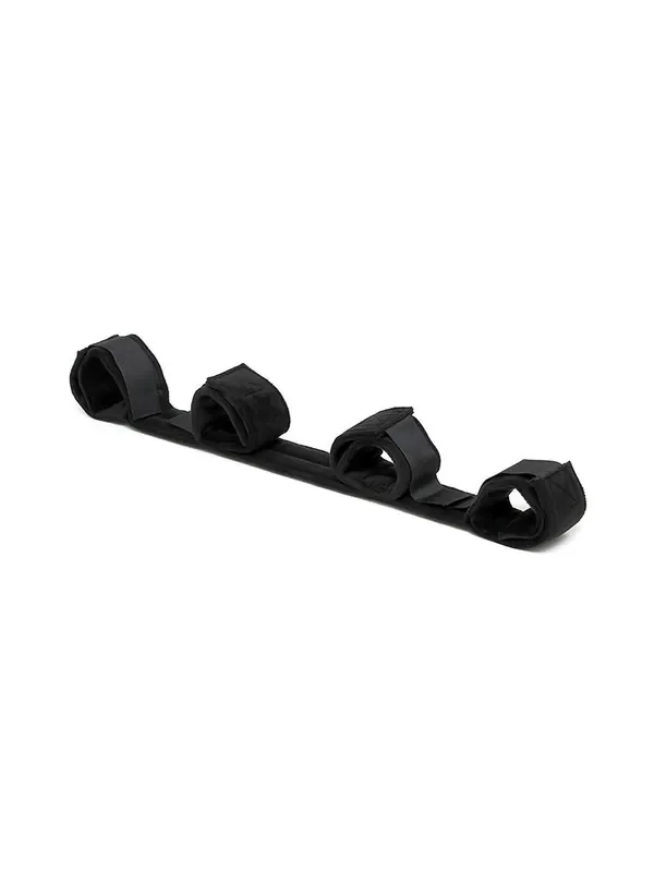 Softbondage Spreizstange mit Hand- und Fußfesseln, schwarz