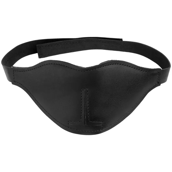 Spartacus Blackout Augenmaske aus Leder