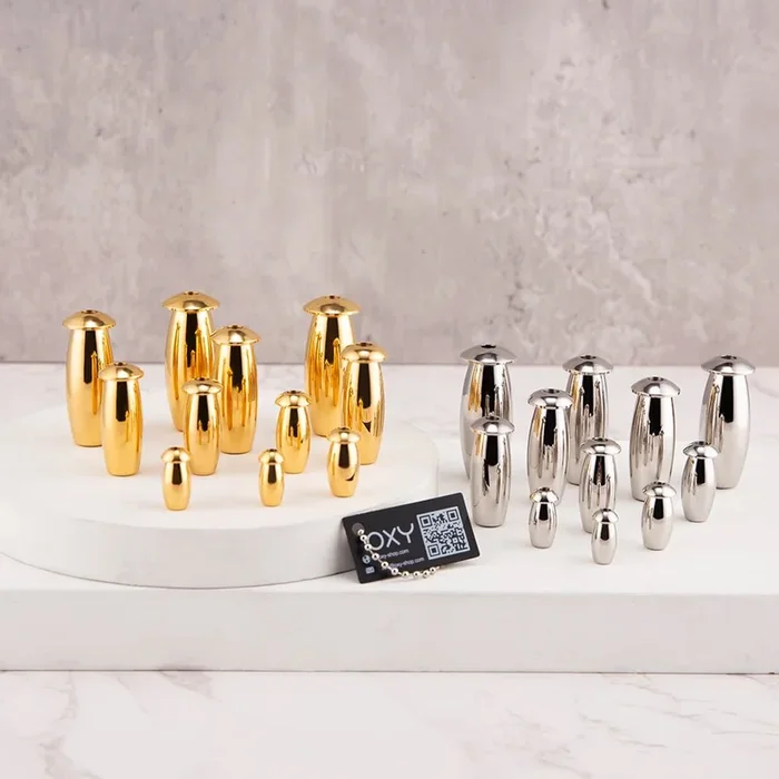 SpectrumProbe – Urethral Inserts Collection / Steel & Gold