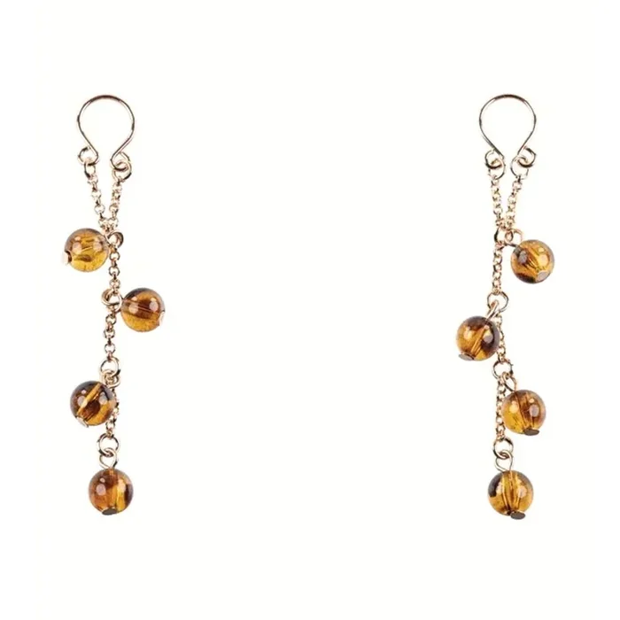 Sportsheets – Amber Nipple Jewelry