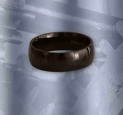 Stahlring 7mm – schwarz
