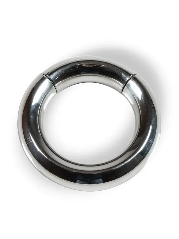 Stainless Steel Magnetic Edelstahl-Hodenring (55mm)