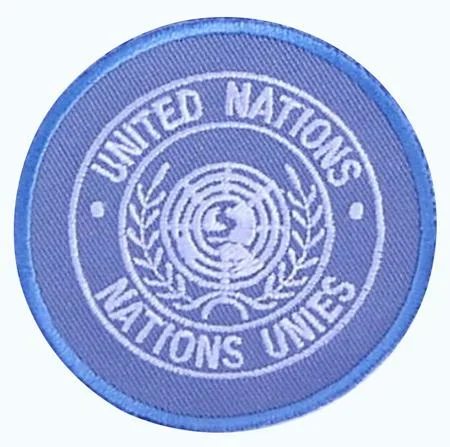 Stoffabzeichen ‚Vereinte Natuonen (UN)‘
