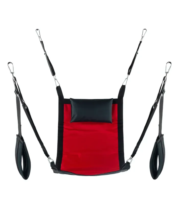 Stoffschlinge Rectangle – Komplettset Rot