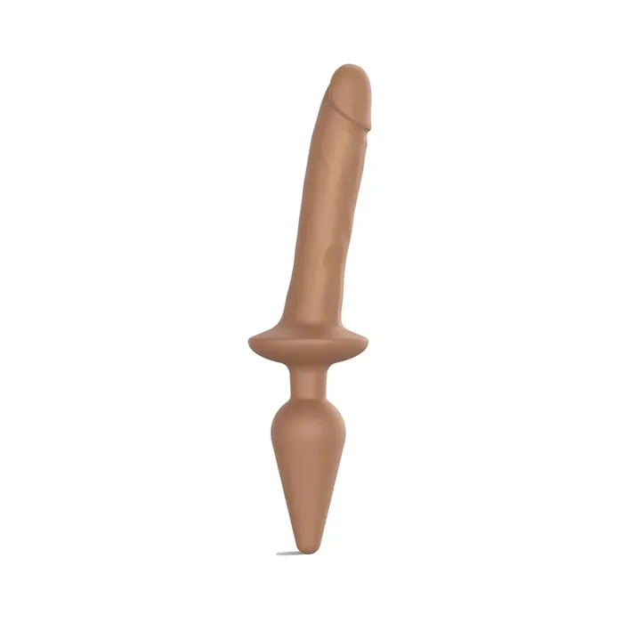 Strap-On-Me – Switch Plug-in Realistic Dildo Caramel XXL