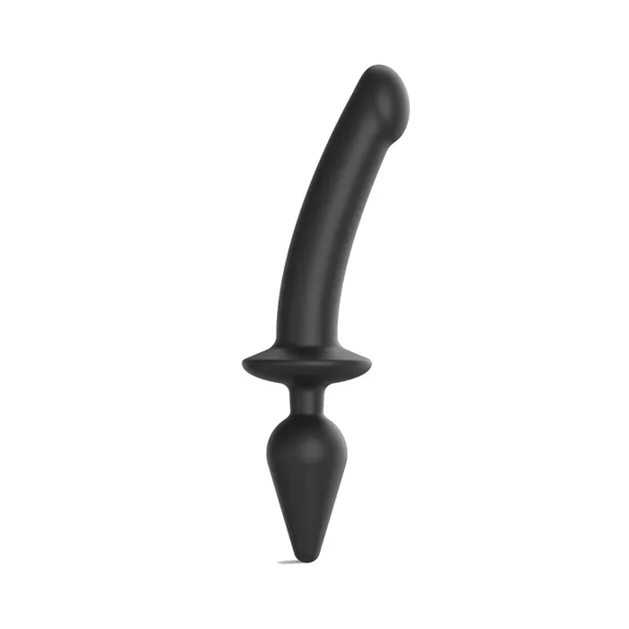 Strap-On-Me – Switch Plug-in Semi-Realistic Dildo Black S