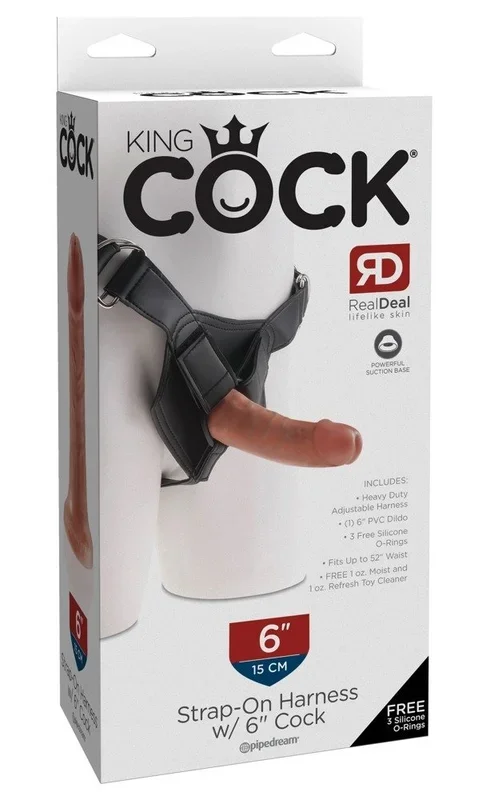 Strap-on with 6 Inch