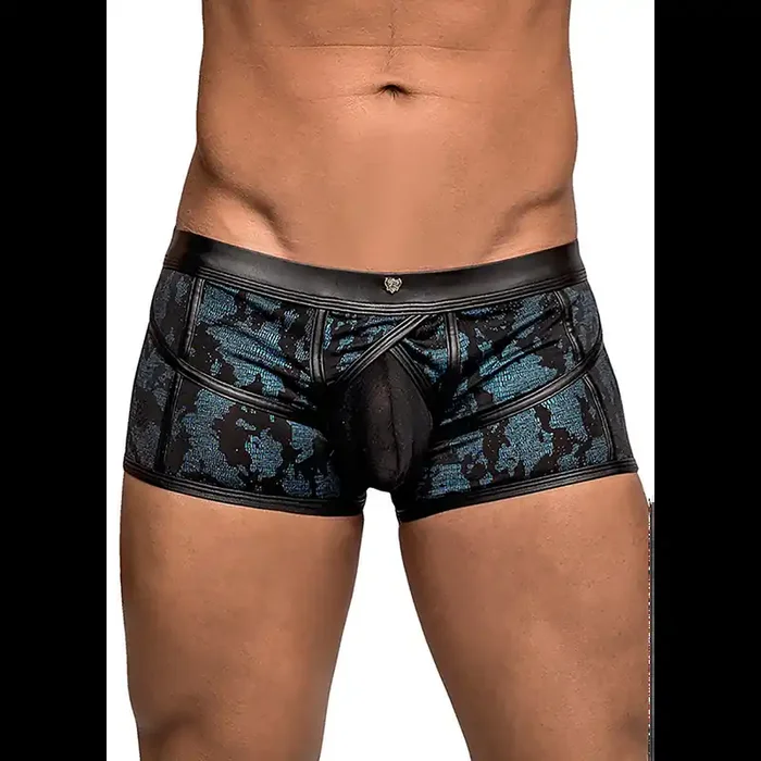 Strappy Short – S – Blue/Black