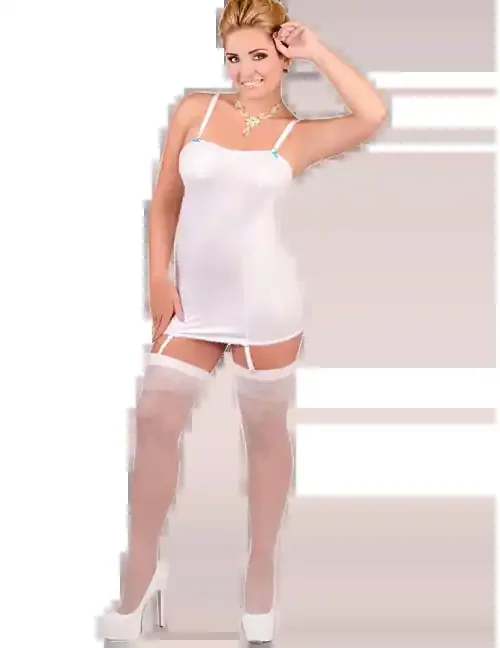 Straps Chemise mit Schleifen ADM1039