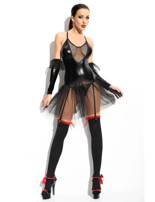 Straps-Kleid Yvone schwarz