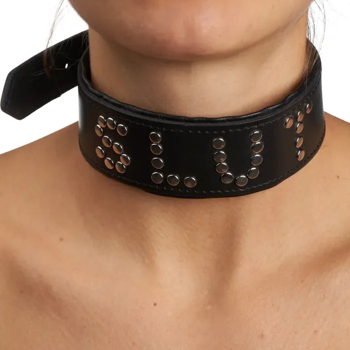 Strict Leather Slut Halsband