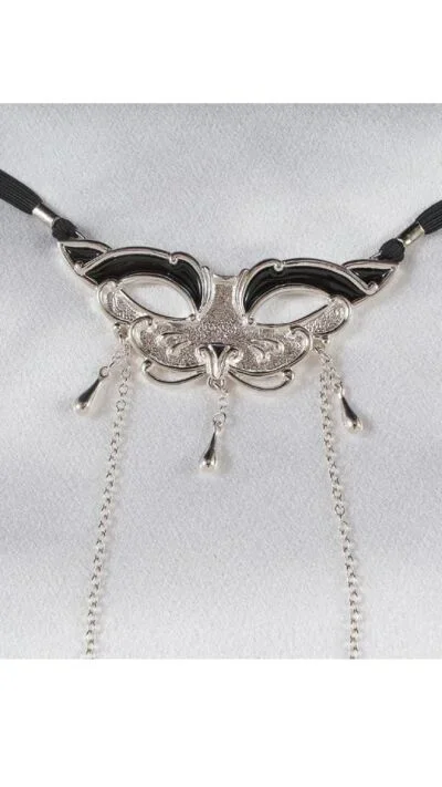 String “Maske” Silber